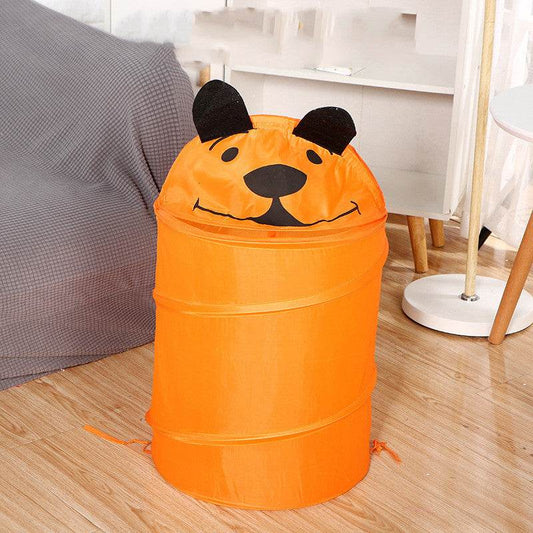 Foldable Dirty Clothes Hamper Children's Toy Storage Bag - Mubimart