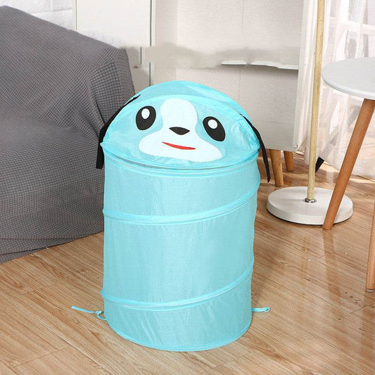 Foldable Dirty Clothes Hamper Children's Toy Storage Bag - Mubimart
