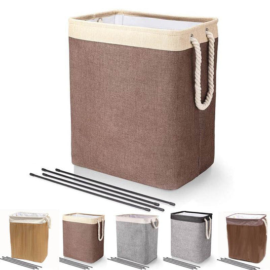 Foldable Dirty Clothes Hamper Storage Clothes Storage Fabric Storage Bucket - Mubimart