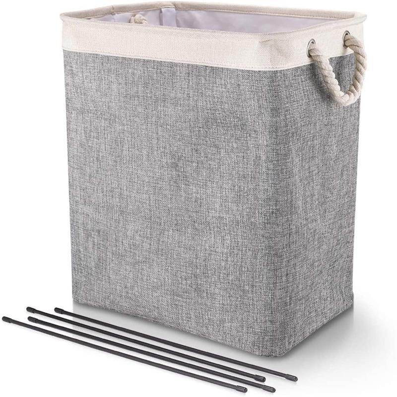 Foldable Dirty Clothes Hamper Storage Clothes Storage Fabric Storage Bucket - Mubimart