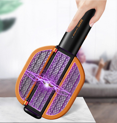 Foldable Electric Mosquito Killer Fly Swatter Bug Zapper Anti Moustique Rechargeable For Indoor And Outdoor Patio Camp - Mubimart -  