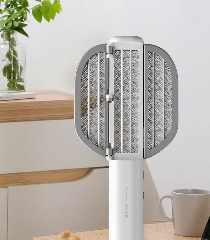 Foldable Electric Mosquito Killer Fly Swatter Bug Zapper Anti Moustique Rechargeable For Indoor And Outdoor Patio Camp - Mubimart -  