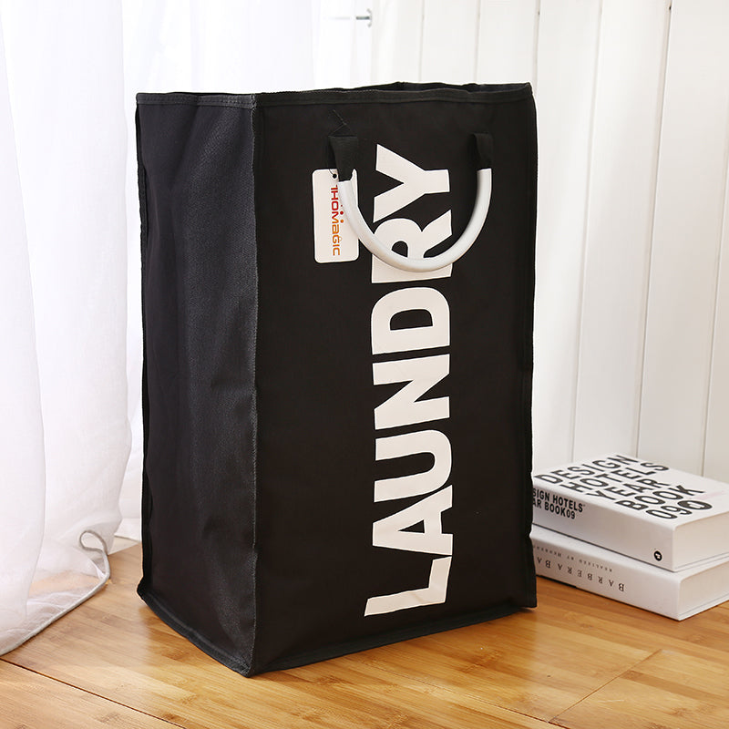 Foldable Fabric Laundry Bag Waterproof Dirty Clothes Hamper - Mubimart -  