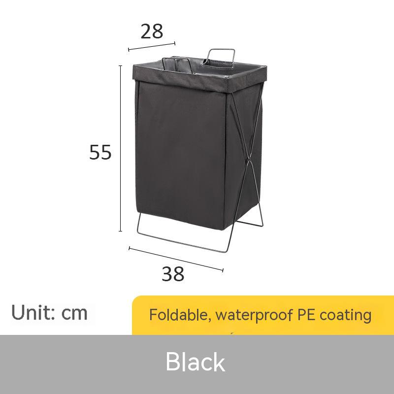 Foldable Fabric Laundry Basket Large Storage - Mubimart -  