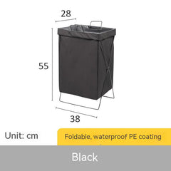 Foldable Fabric Laundry Basket Large Storage - Mubimart -  