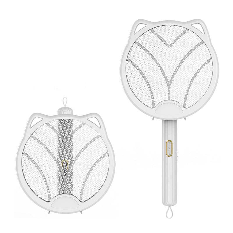 Foldable Four-in-one Household Multifunctional Electric Mosquito Swatter - Mubimart