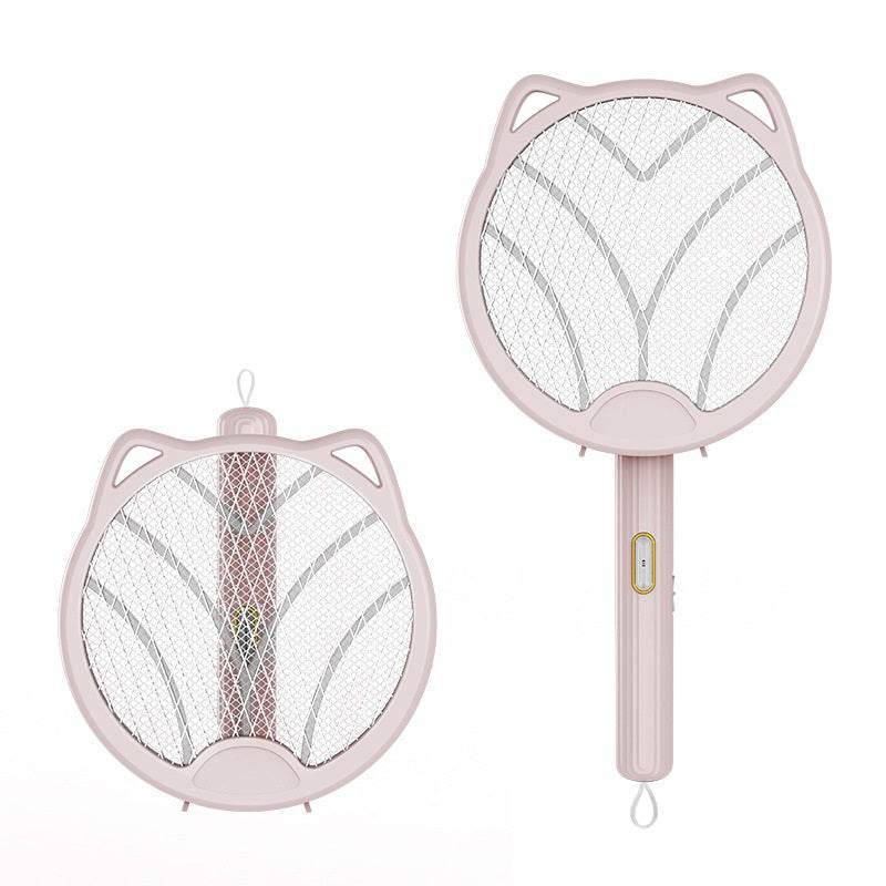 Foldable Four-in-one Household Multifunctional Electric Mosquito Swatter - Mubimart