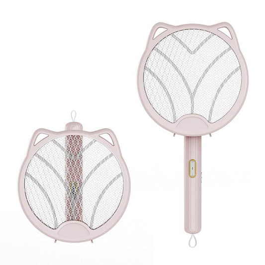 Foldable Four-in-one Household Multifunctional Electric Mosquito Swatter - Mubimart
