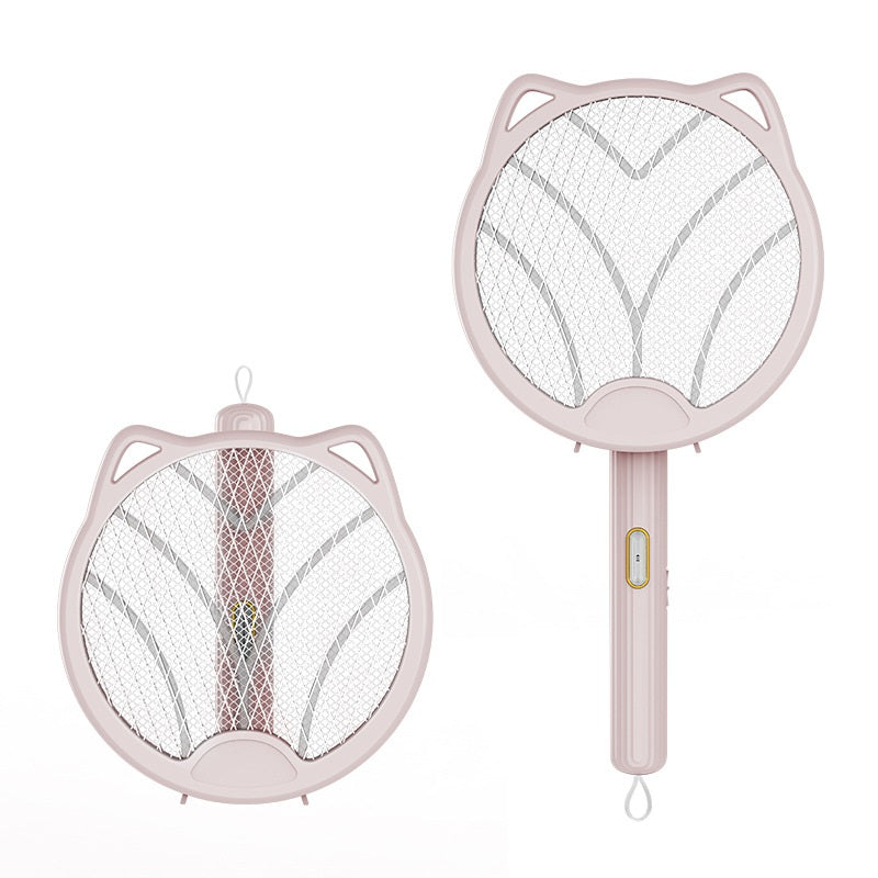 Foldable Four-in-one Household Multifunctional Electric Mosquito Swatter - Mubimart -  