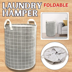 Foldable Hamper - Lightweight Laundry Basket Washing Bag For Home, Dorm & Travel - Mubimart -  