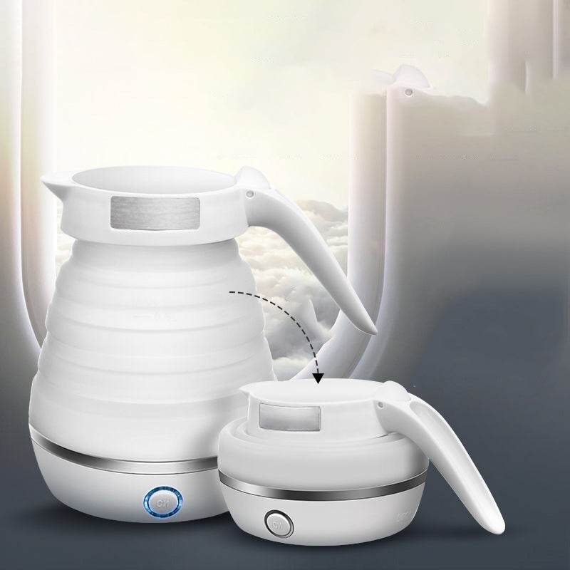 Foldable Kettle Stainless Steel Electric Silicone Kettle Traveller Kettle Portable - Mubimart