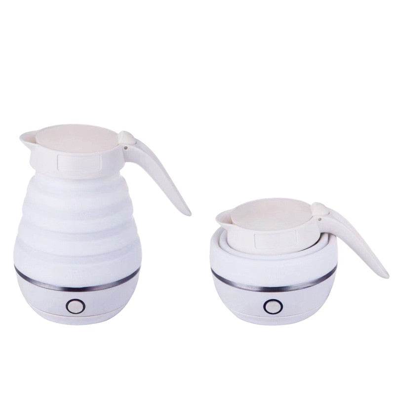 Foldable Kettle Stainless Steel Electric Silicone Kettle Traveller Kettle Portable - Mubimart