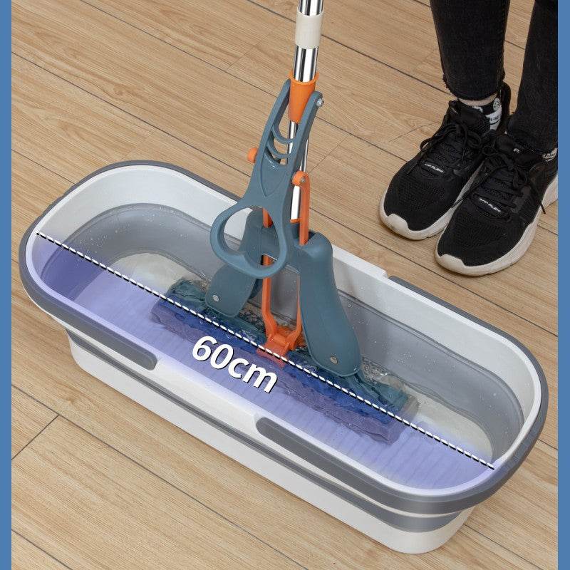 Foldable Plastic Mop Bucket For Household Use - Mubimart
