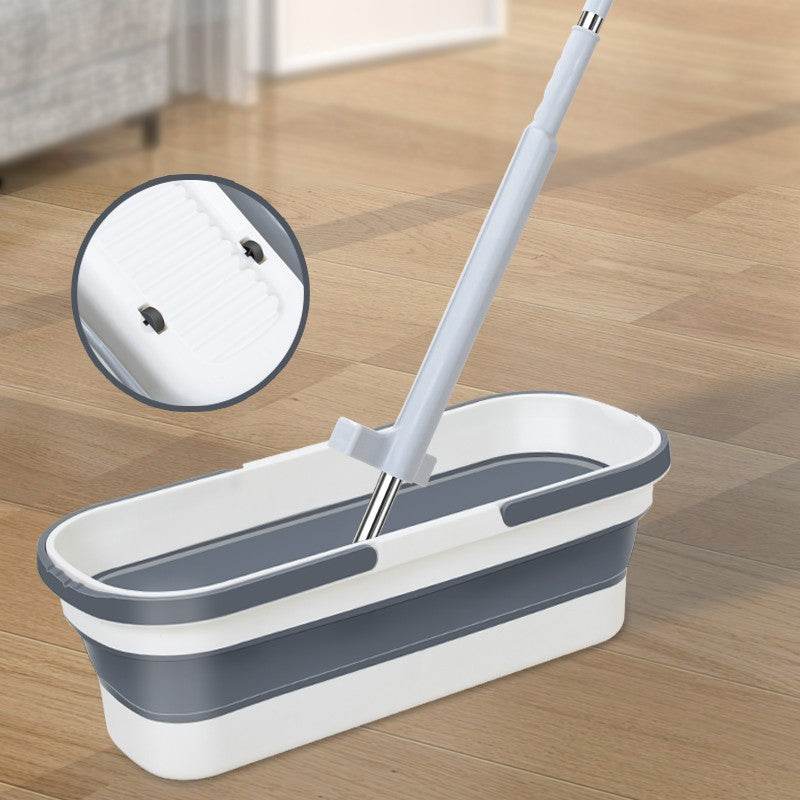 Foldable Plastic Mop Bucket For Household Use - Mubimart