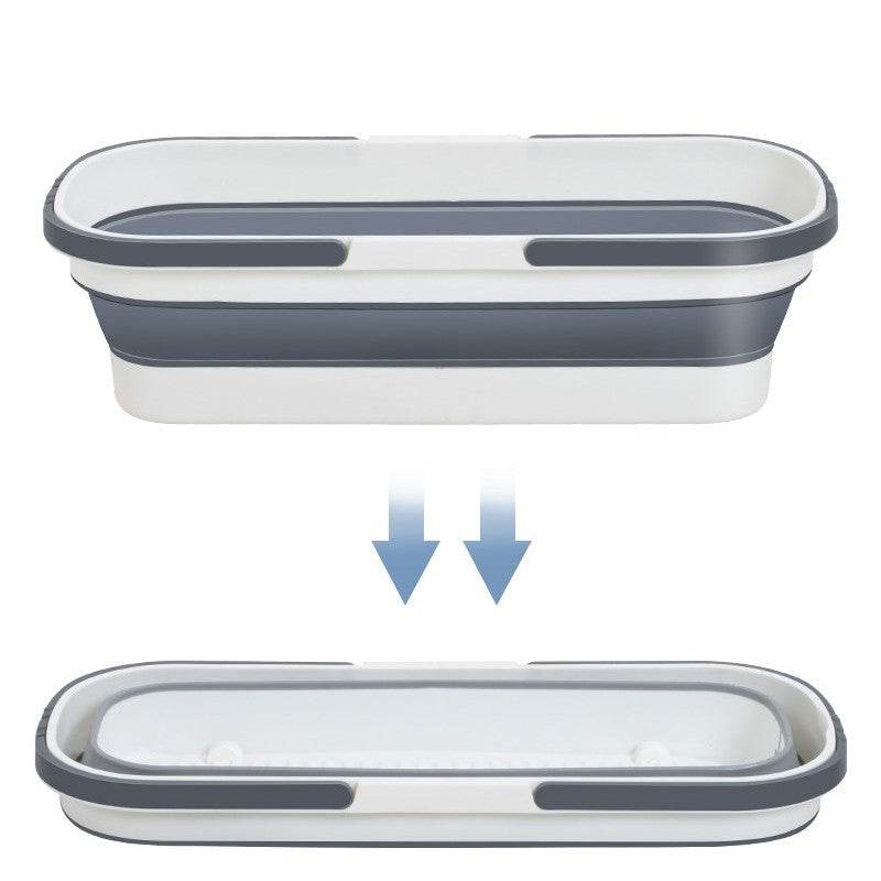 Foldable Plastic Mop Bucket For Household Use - Mubimart
