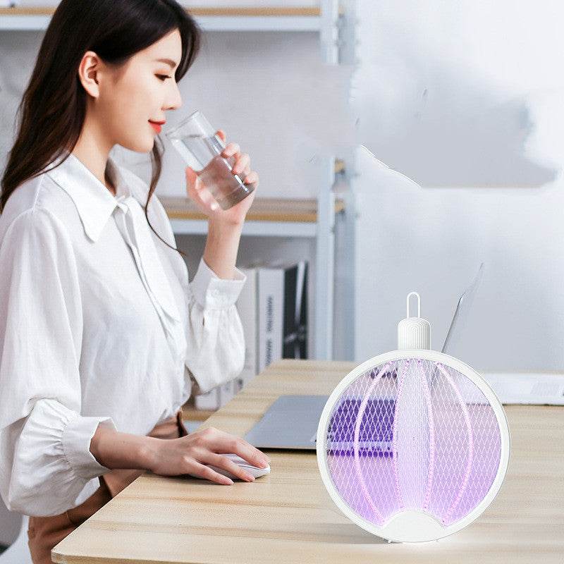 Foldable Raqueta Electric Mosquito Zapper - Mubimart