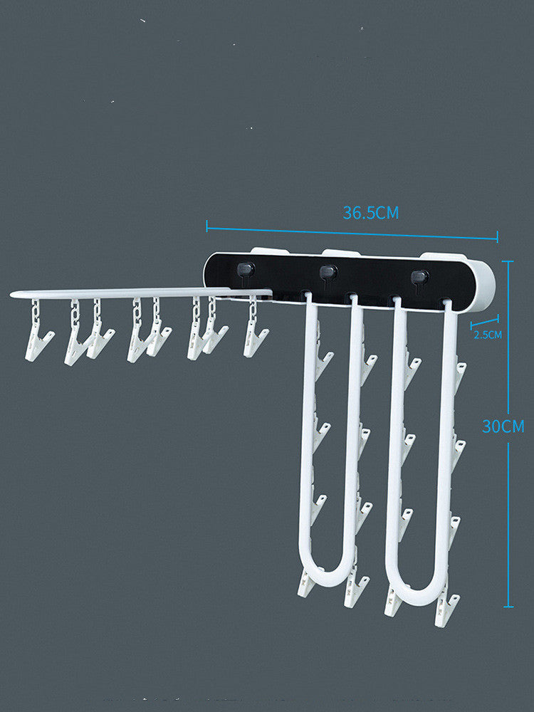 Foldable Socks Hanger Rack Clothespin Underwear Hanging Rack Drying - Mubimart -  