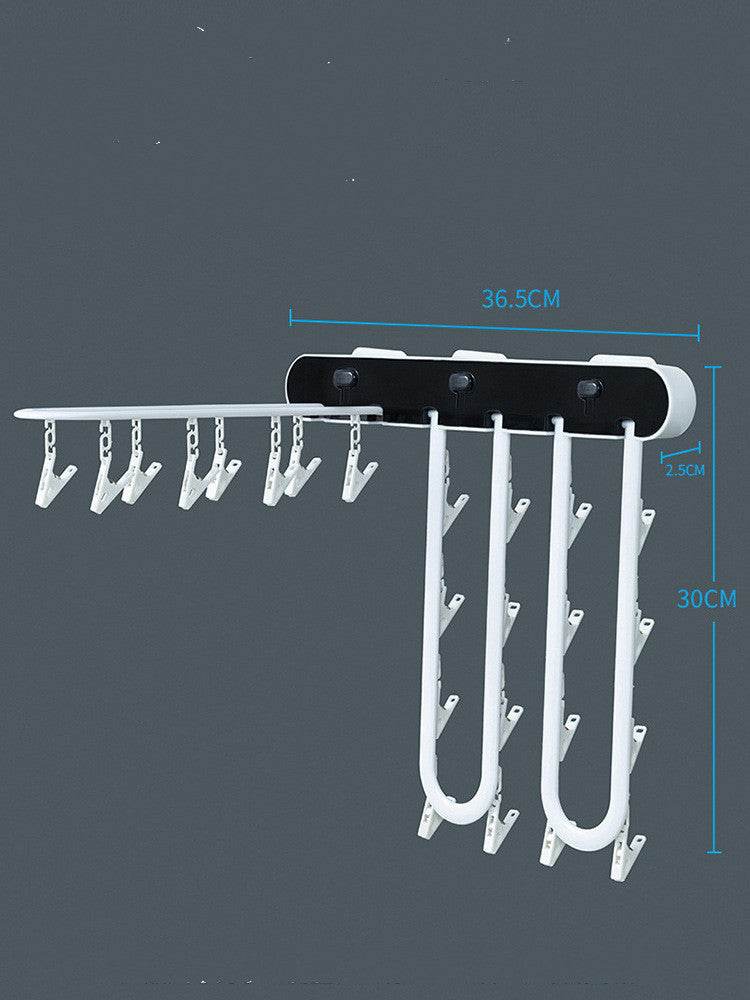 Foldable Socks Hanger Rack Clothespin Underwear Hanging Rack Drying - Mubimart