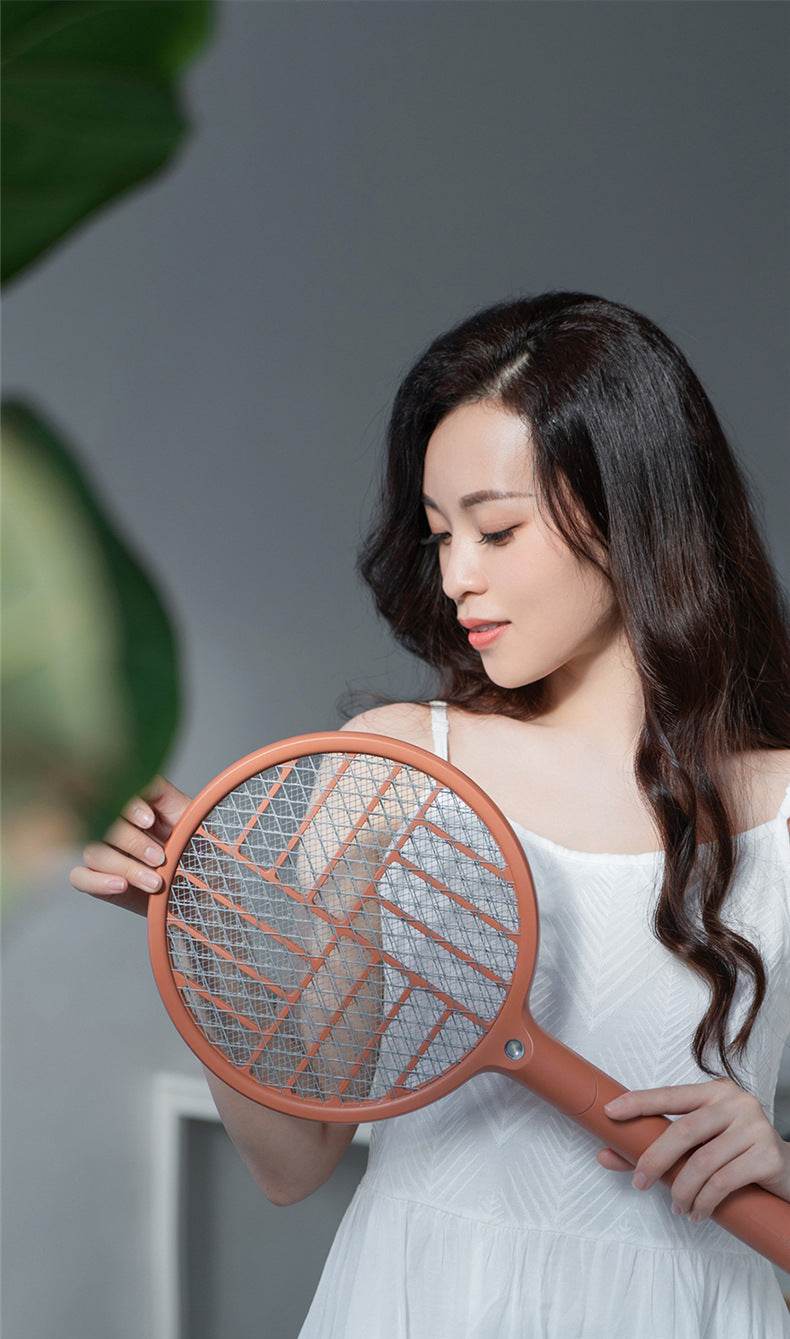 Foldable electric mosquito swatter charger - Mubimart