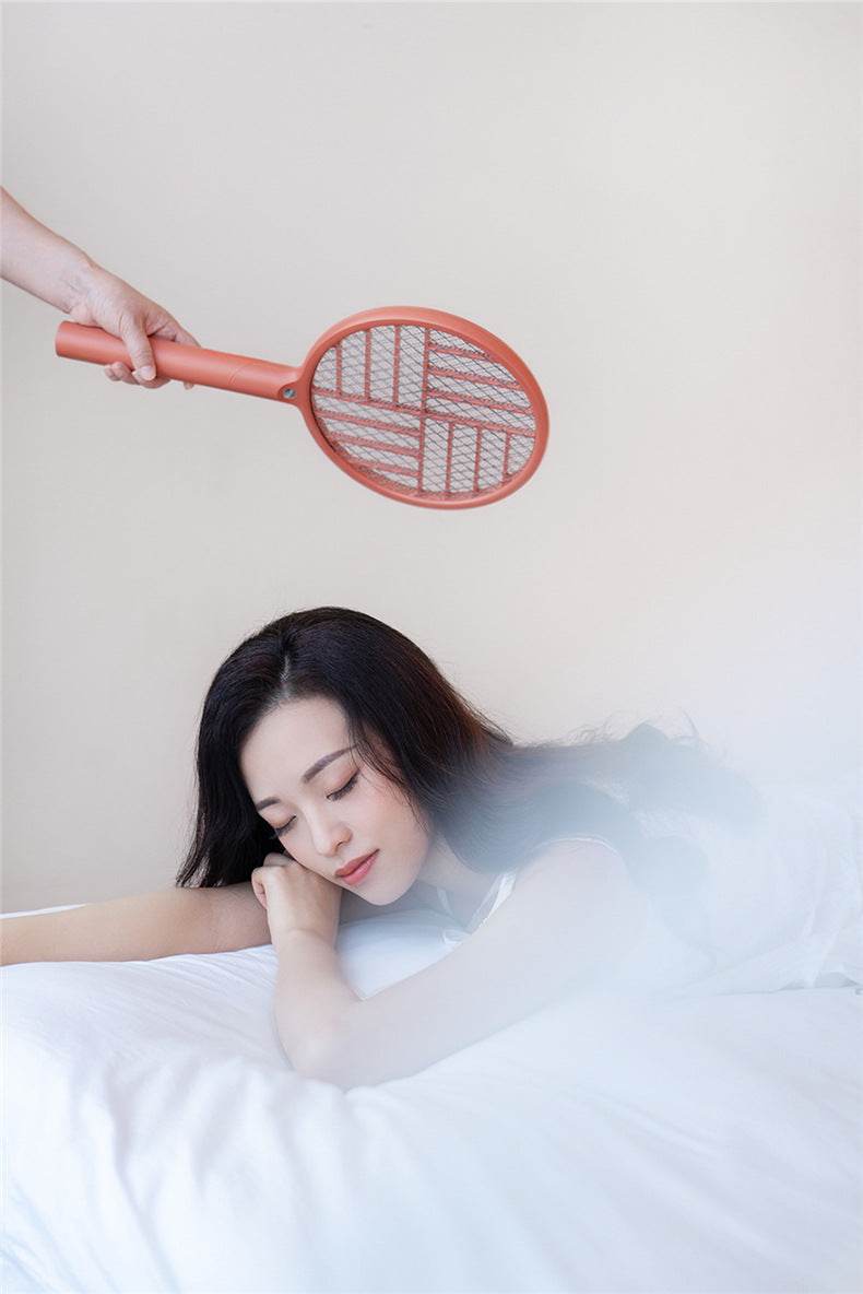 Foldable electric mosquito swatter charger - Mubimart