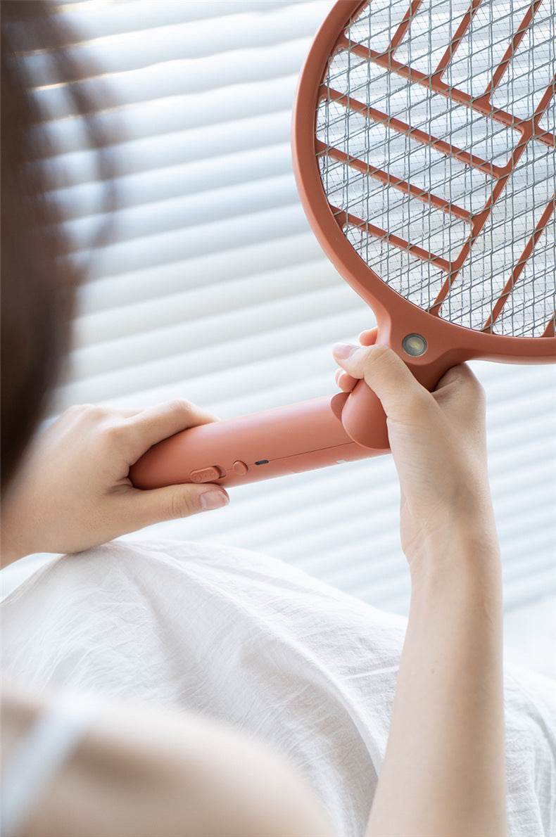 Foldable electric mosquito swatter charger - Mubimart