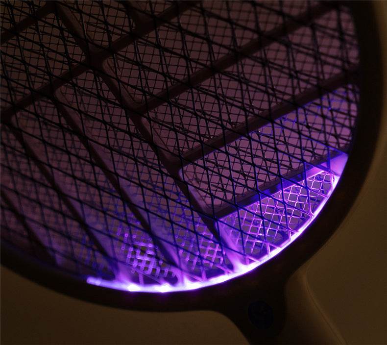 Foldable electric mosquito swatter charger - Mubimart