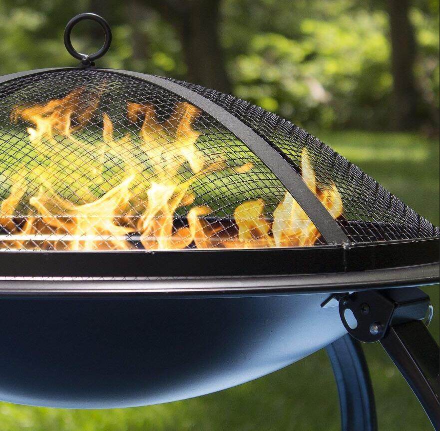 Folding BBQ Grill Outdoor CampStove Portable Barbecue Grill Household Charcoal Heating Brazier Charcoal Stove Indoor Roasting Stove - Mubimart
