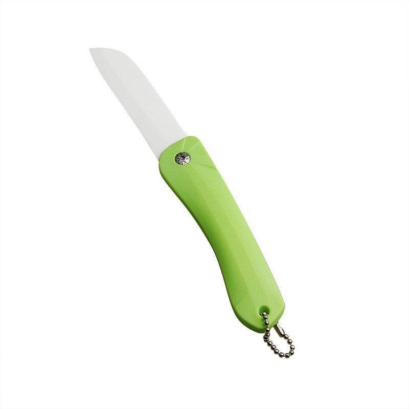 Folding Ceramic Knife, Paring Knife, Fruit Knife - Mubimart