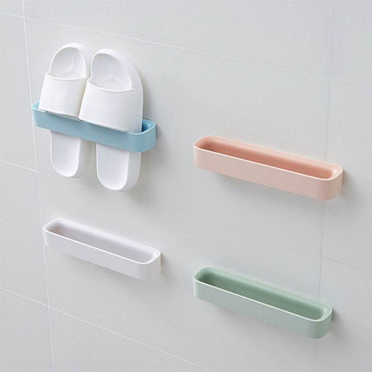 Folding Shoe Rack And Slippers Rack Free Perforation Drain Rack - Mubimart