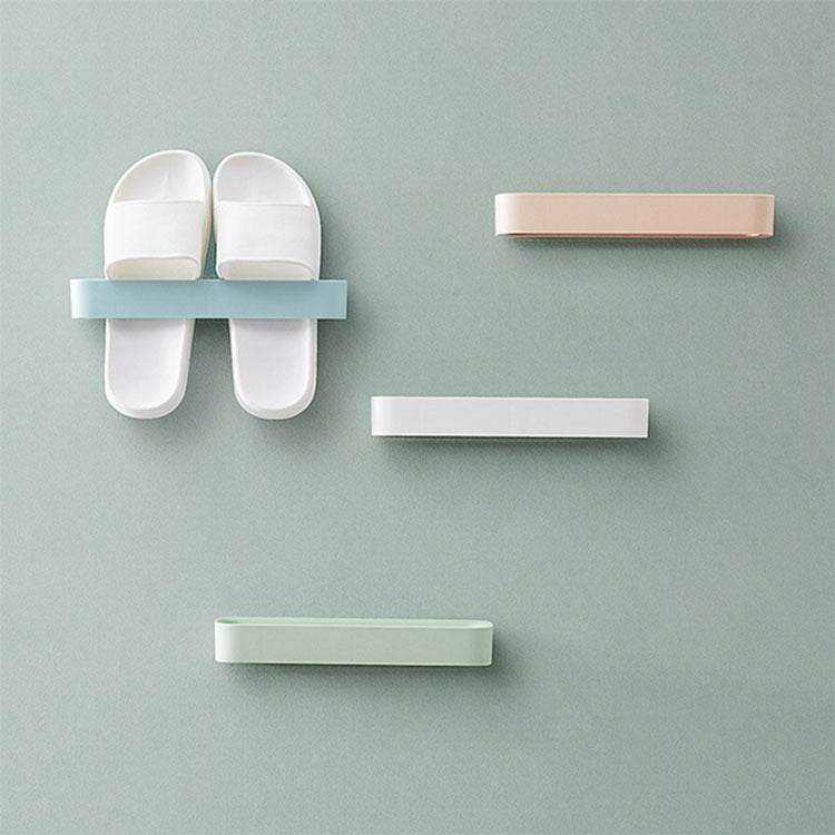 Folding Shoe Rack And Slippers Rack Free Perforation Drain Rack - Mubimart