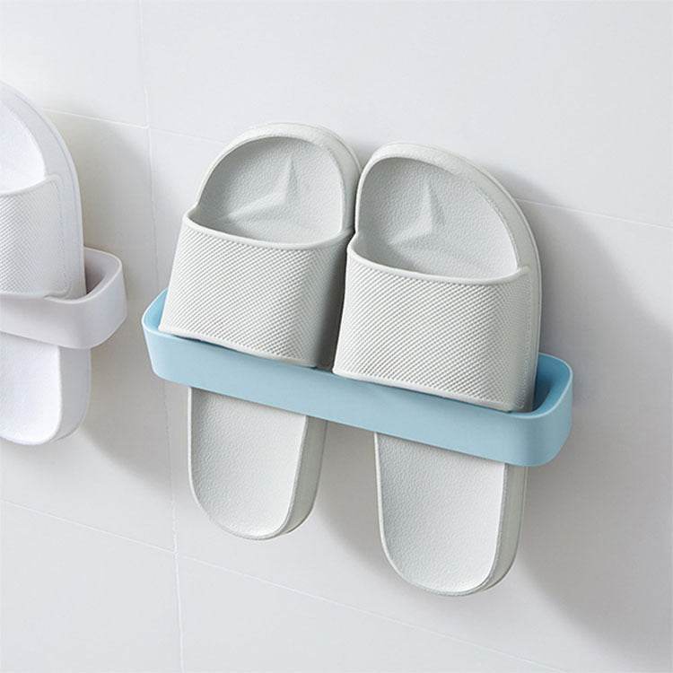 Folding Shoe Rack And Slippers Rack Free Perforation Drain Rack - Mubimart
