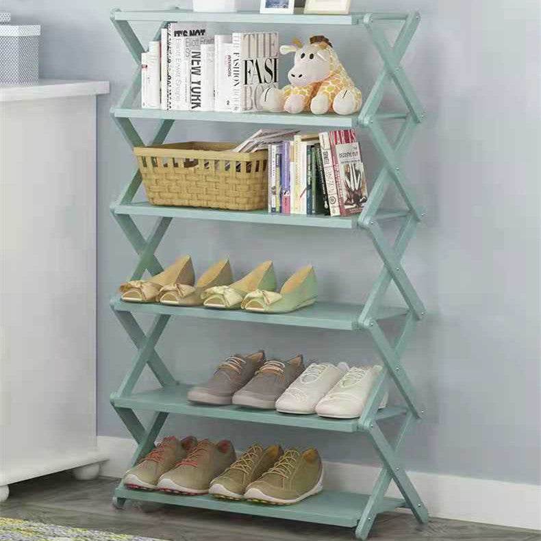 Folding Shoe Rack Multi-layer Home Storage Dormitory - Mubimart
