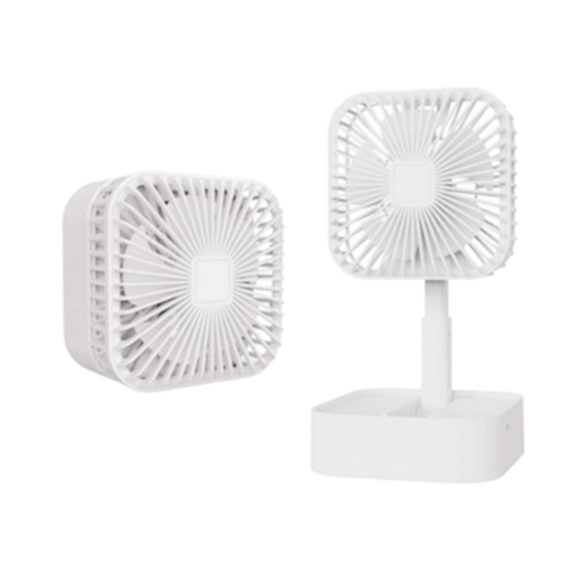 Folding Telescopic Usb Charging Fan Silent Portable Fan - Mubimart -  