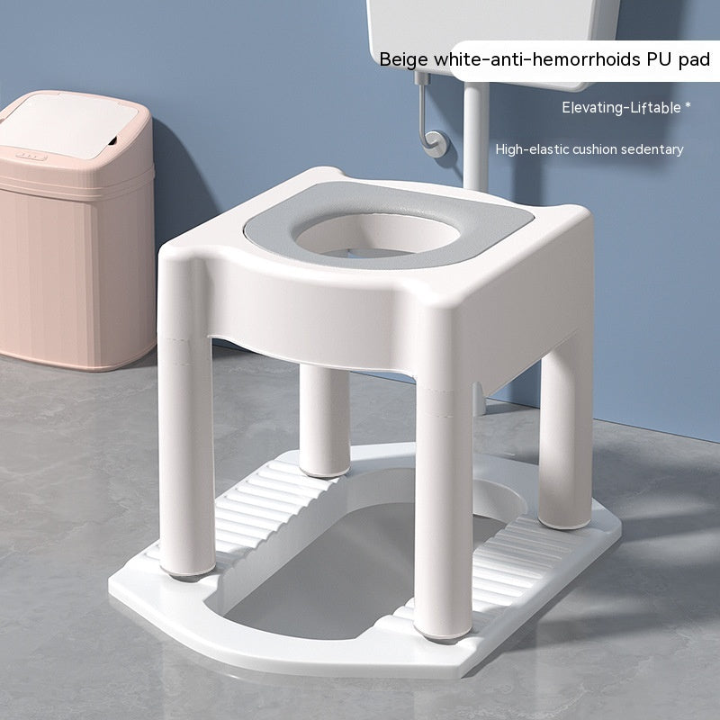 Folding Toilet Simple Seat Frame For Pregnant Women - Mubimart -  