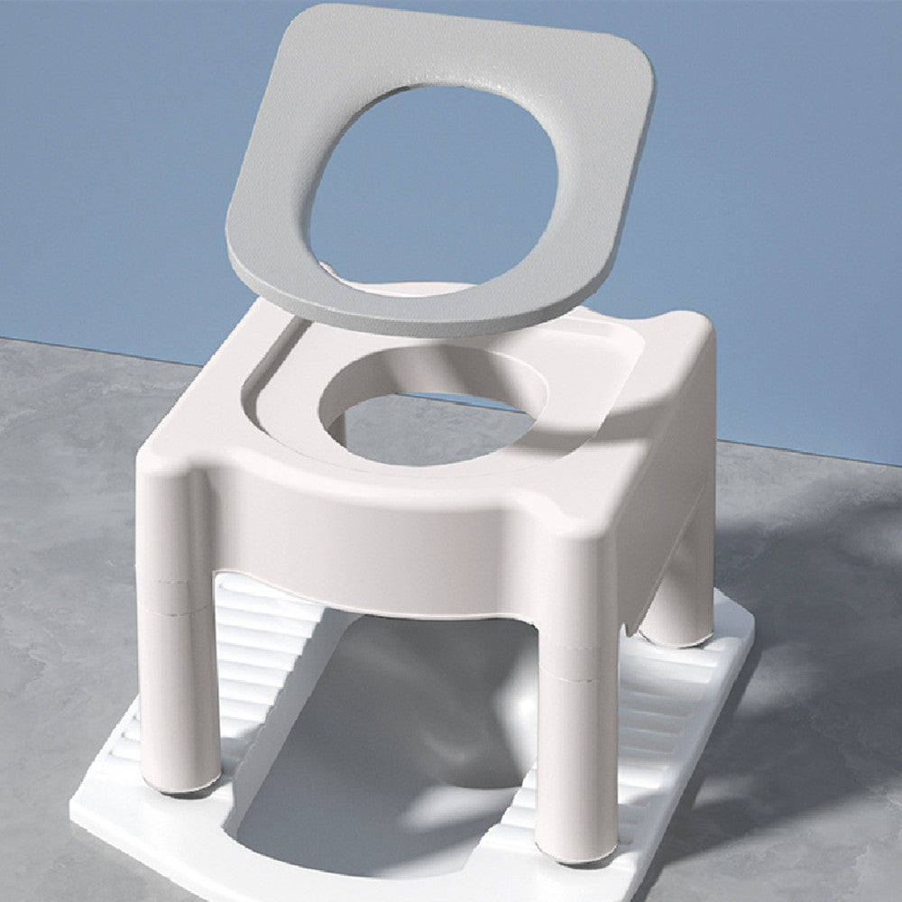 Folding Toilet Simple Seat Frame For Pregnant Women - Mubimart - Baby Toilets 