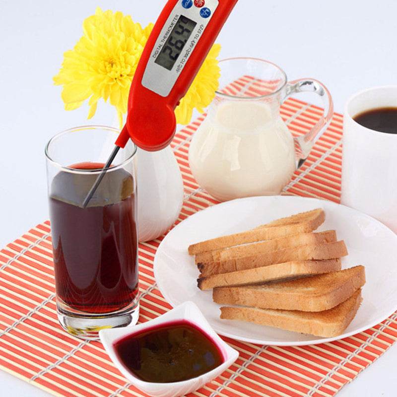 Folding food thermometer - Mubimart