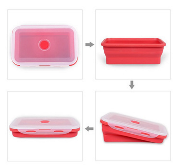 Folding lunch box - Mubimart -  