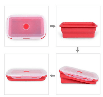 Folding lunch box - Mubimart