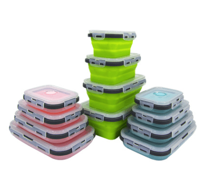 Folding lunch box - Mubimart