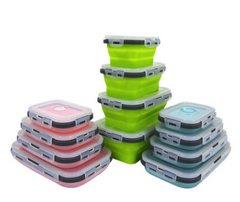 Folding lunch box - Mubimart - Kids lunch box 