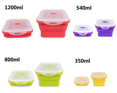 Folding lunch box - Mubimart -  