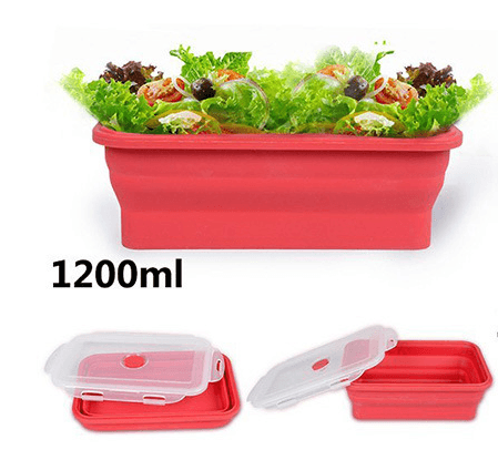 Folding lunch box - Mubimart