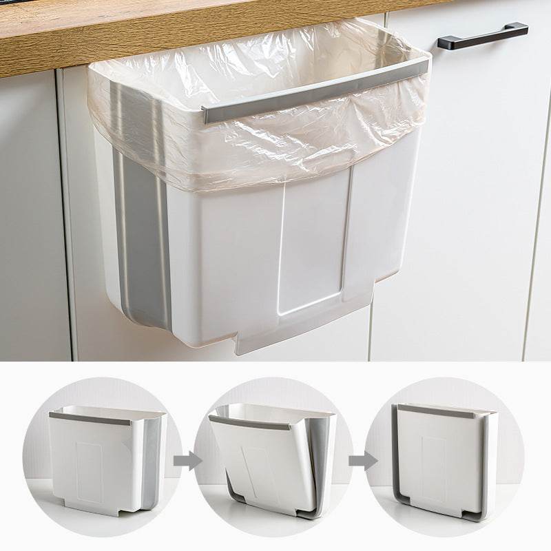 Folding trash can - Mubimart