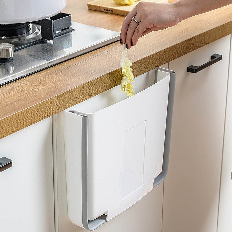 Folding trash can - Mubimart