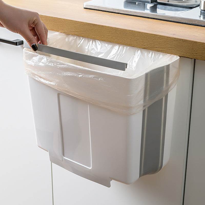Folding trash can - Mubimart