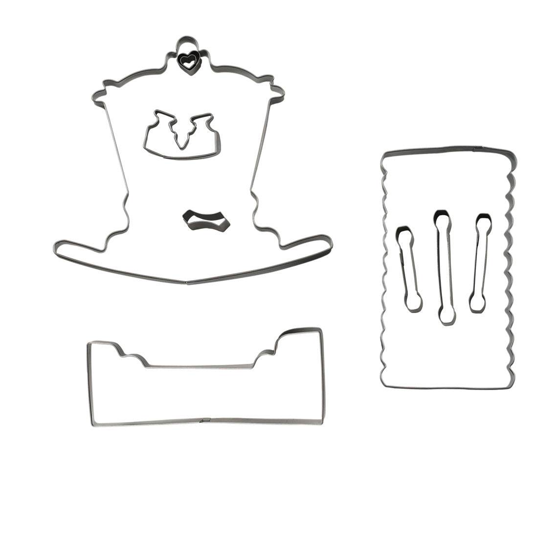 Fondant Mold Crib Shape Stainless Steel Cutting Tool - Mubimart