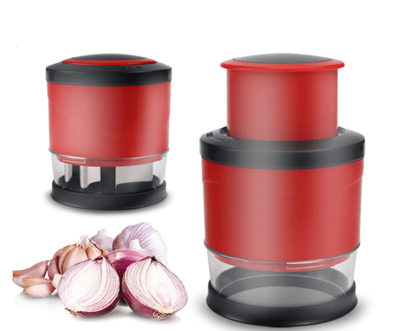 Food Chopper - Onion Garlic Vegetables Pressing Chopper - Mubimart