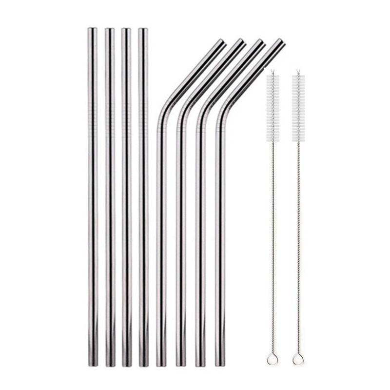 Food Grade 304 Stainless Steel Color Metal Straws - Mubimart