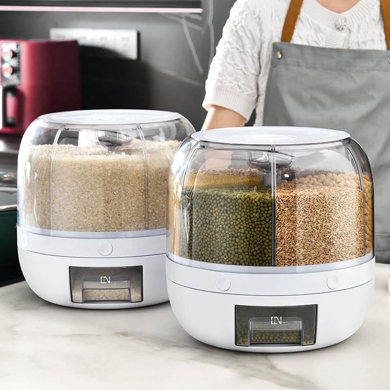 Food Grade Plastic Storage Storage Grain Kitchen Rice Bucket - Mubimart