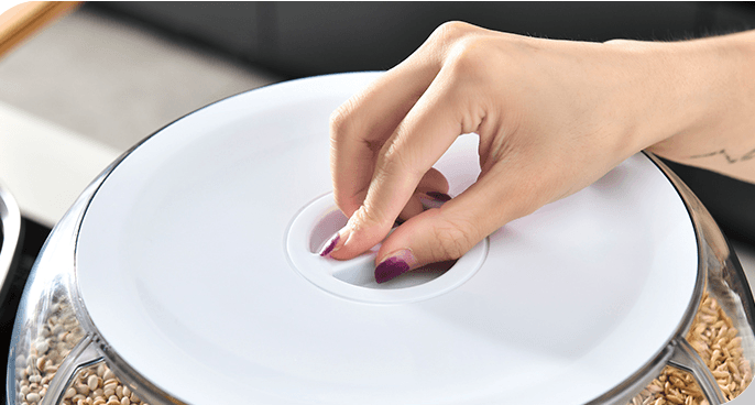 Food Grade Plastic Storage Storage Grain Kitchen Rice Bucket - Mubimart